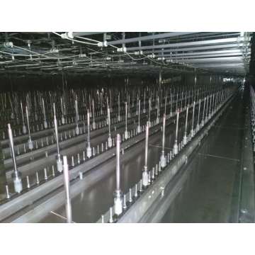 Automatic powder painting coating line