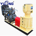 Small electric wood pellet machine