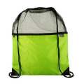 Popular Mesh And Nylon Drawstring Backpack