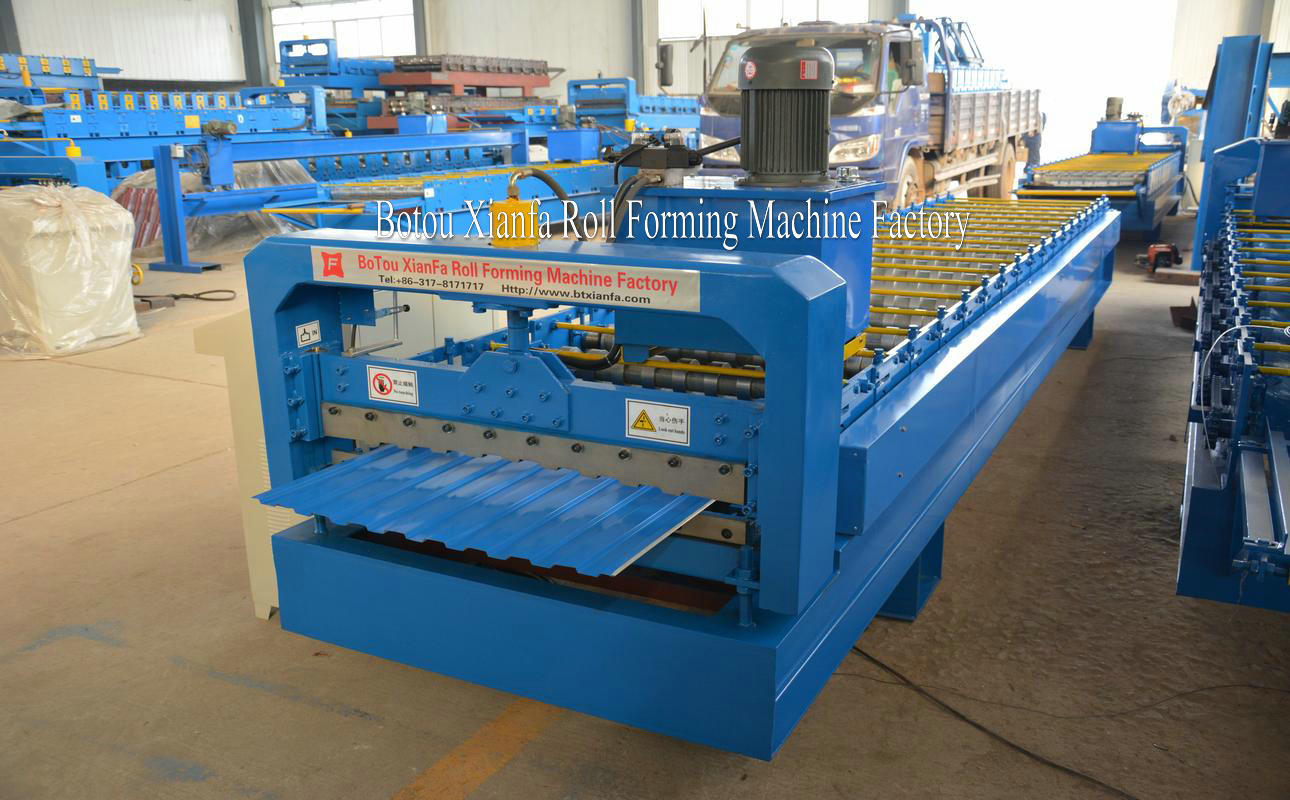 shutter door making machine