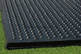 horse rubber mat