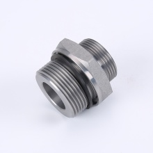 Male stainless steel straight union fitting