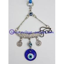 Turkish evil eye pendant sword feng shui home decoration