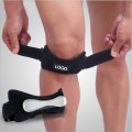 Knee bracing belt with silica gel