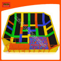 Cheap Rectangular Kids Wholesale Interior Trampoline Bed Park