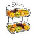 2Tier Detachable Fruit Basket For Kitchen