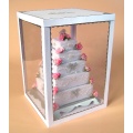 Pop Acryl Display Regal für Kuchen, Werbung Display Stand