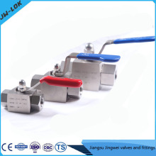 China best-selling SS high Pressure solenoid ball valve