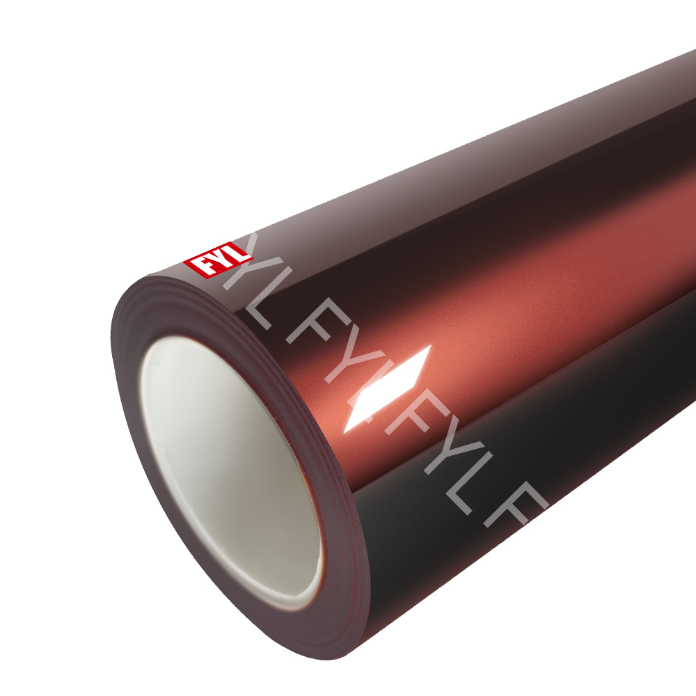 Black to Red Car Vinyl Film Black to Red Car Vinyl Film