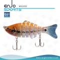 Angler Select Multi Jointed Fischen Leben-wie Köder Bass Köder Swimbait Shallow Angelgerät Angelköder (MS1010)