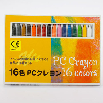 16colors huile de crayons de couleur pastels