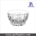 Bol de fruits en verre gravé de 10,5 cm (GB13D08105TY)