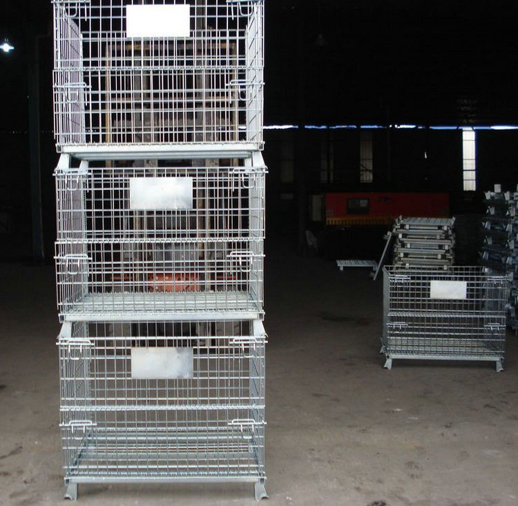 Galvanized Lockable Storage Cage