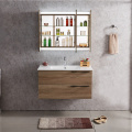 Wooden Mirror Cabinet with LED For Vanity Cabinets