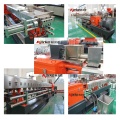 KTE-75 plastic recycling twin screw pelletizing extruder