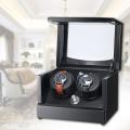 Watch Winder Black+Carbon Fiber