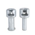 ball and socket end fitting overhead line fitting