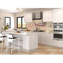 Customized Anti Scratch White Wood Kitchen Cupboard (many colors)