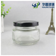 100ml Squat Round Empty Glass Jam Jar with Lids Wholesale