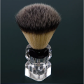 Vegan friendly synthetic shaving brush