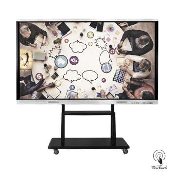 86 Inches All-In-One Display Panel with mobile stand