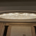 Fashion Big Size Crystal Projekt Deckenleuchte Whit Lobby