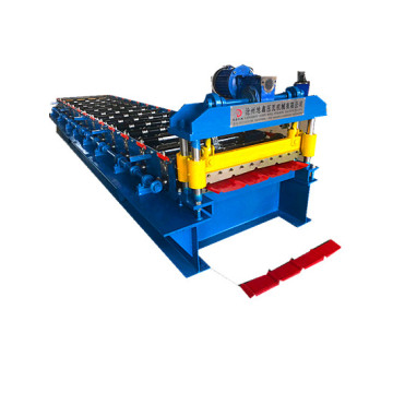 colored glaze steel building material making machine