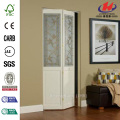 Glass Victorian Wood Reversible Bi-fold Door