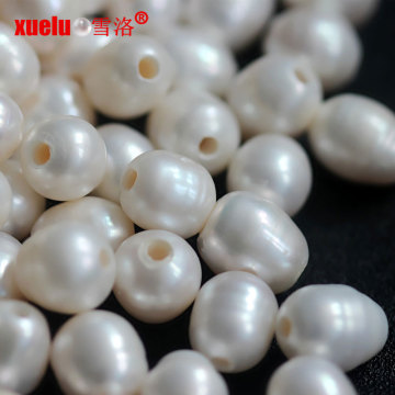 11-12 мм Rice Normal Quality Large Hole Loose Pearls для ювелирных изделий