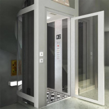 400kg 0.4m / S Barato de interior de vidrio Small Home Elevator