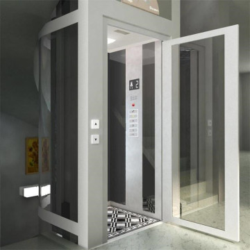 400kg 0.4m/S Cheap Indoor Glass Small Home Elevator