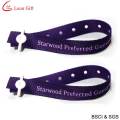 Logotipo personalizado barato VIP Wristband Club VIP Pulsera (LM1497)