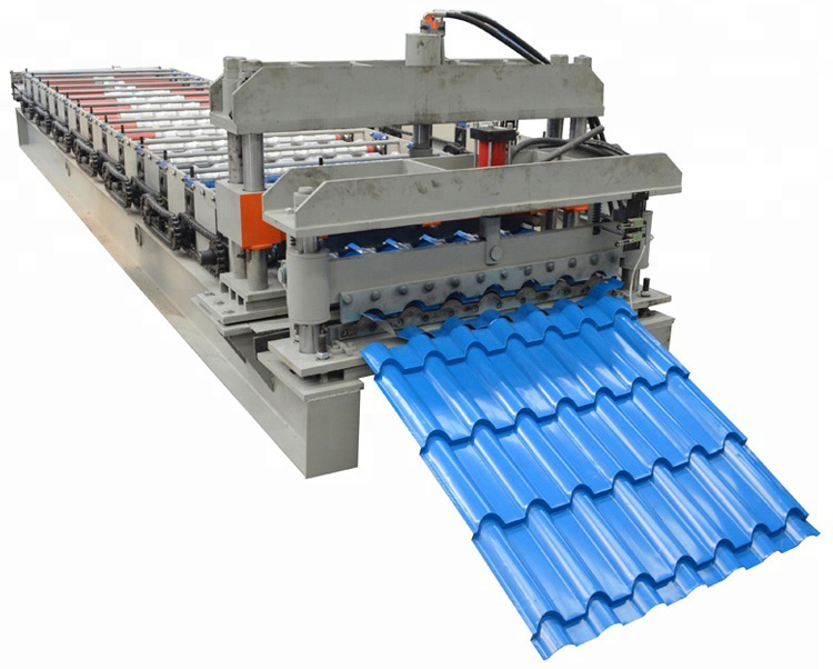 Glazed Tile Roof Panel Machine