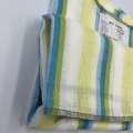 Проницаемые цветовые полосы сплайсинга 100% льняная ткань