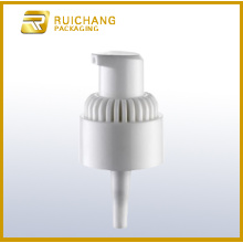 Plastic cosmetic cream pump without cap