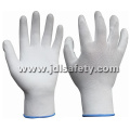 White ESD Work Glove with PU (PC8112)