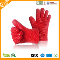 Luva para forno de silicone / silicone Cozinhar resistente ao calor GLOVES