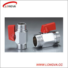 Sanitary Stainless Steel Threaded Mini Ball Valve