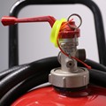 Wheeled 25L foam agent mobile fire extinguisher