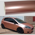 Satin Metallic Rose Gold Car Vinyl Wrap