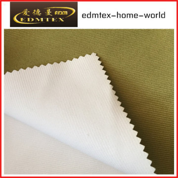 100% Polyester 3 Pass Blackout Fabric pour rideaux EDM4621