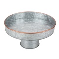 Rustic Decorative Galvanized Metal Tray Pan