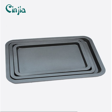 Carbon Steel Non-Stick Biscuit Baking Tray Coated with Teflon Baking Trays