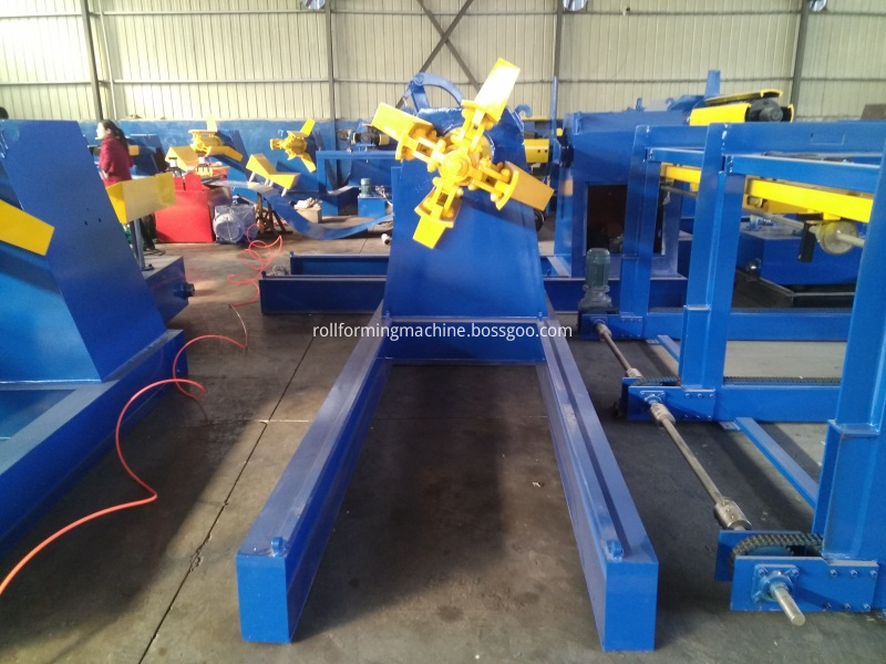 5 tons automatic hydraulic decoiler