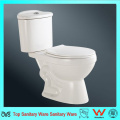 El mejor precio White Colored Two-Piece Toilet Bowl