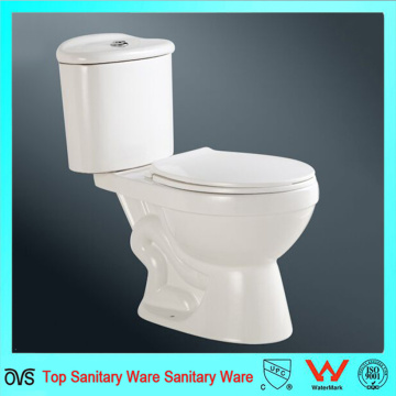 El mejor precio White Colored Two-Piece Toilet Bowl