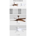 Big ceiling fan 60 inch DC motor