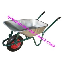 80L galvanize tray wheelbarrow