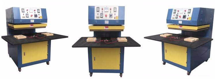 PVC clamshell and paper card sealing packing machine