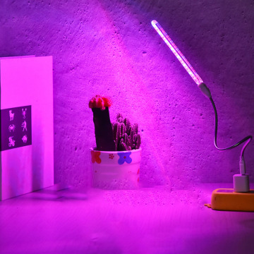 Luces de cultivo de plantas Bulbos LED USB azul rojo